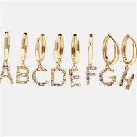 26字母初始耳環